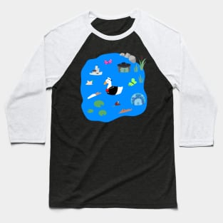 untitled duck shirt Baseball T-Shirt